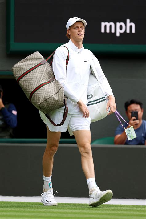 gucci borsa sinner|Look of the Week: Does Jannik Sinner’s Gucci duffle bag signal a .